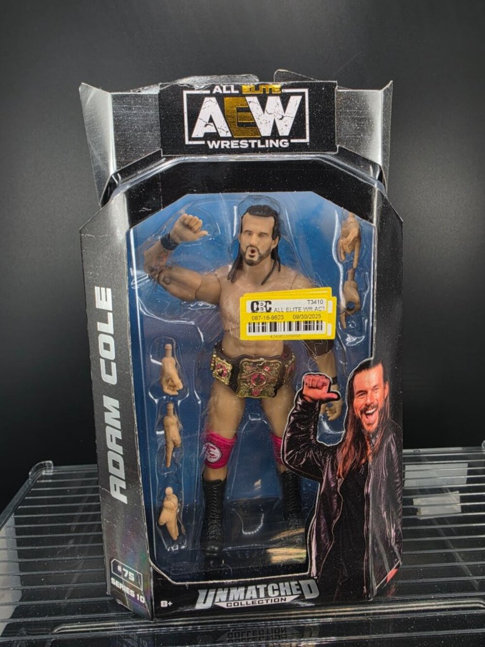 AEW Wrestling Adam Cole Action Figure Series 10 Unmatched Collection 75 New